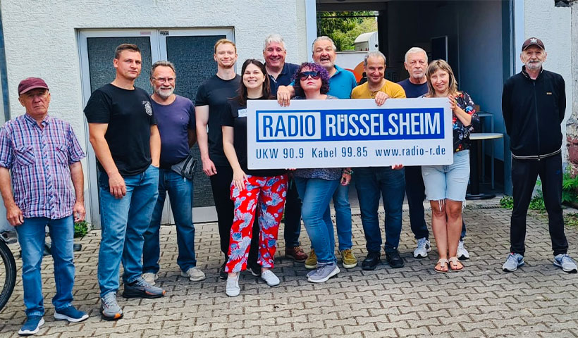 Abschiedsbild vom alten Studio in der Ludwigstraße