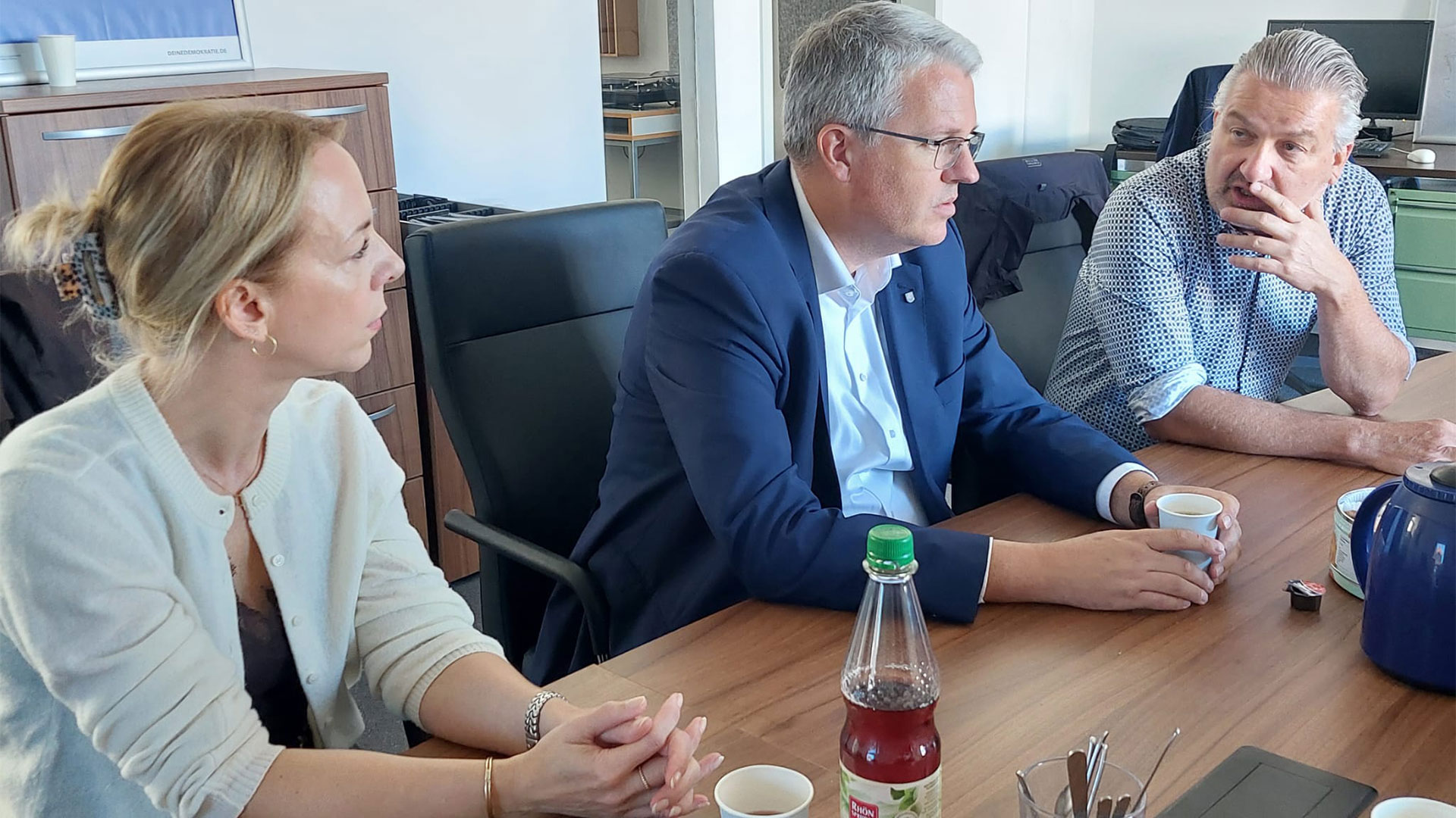 Gespräch mit dem Vorstand