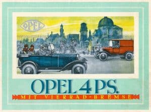 Vor 100 Jahren rollt der Opel Laubfrosch vom Band